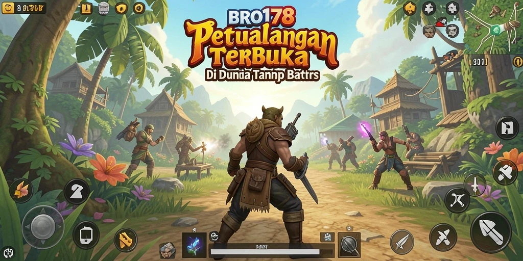 Tangkap momen seru dari gameplay Open World di BRO178.