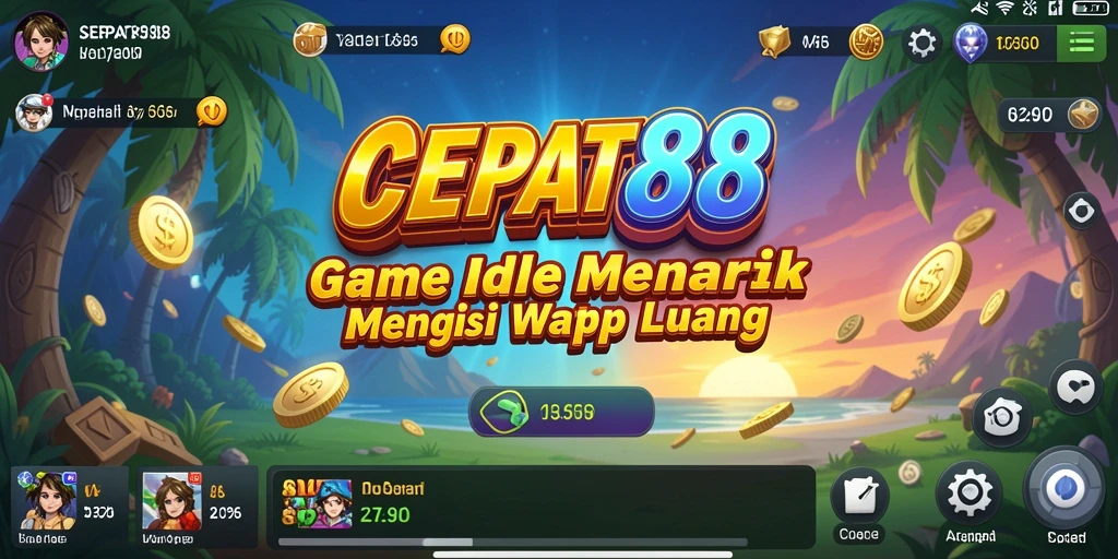 Tampilan gameplay Idle yang menarik dan memikat di CEPAT88.