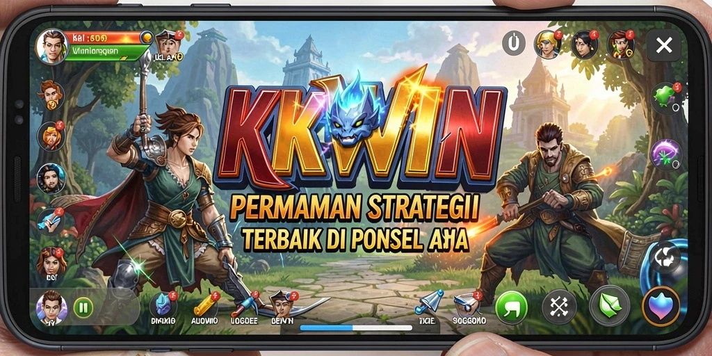 Tangkapan layar gameplay <strong>KKWIN</strong> yang menampilkan aksi permainan SLG yang seru.