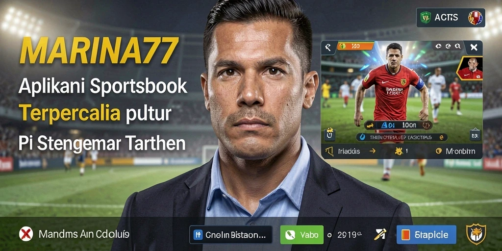 Screenshot gameplay MARINA77 yang menampilkan taruhan olahraga secara langsung.