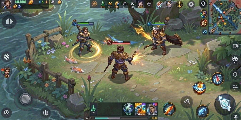 Tampilkan momen seru dalam game memancing dengan MLBB8.