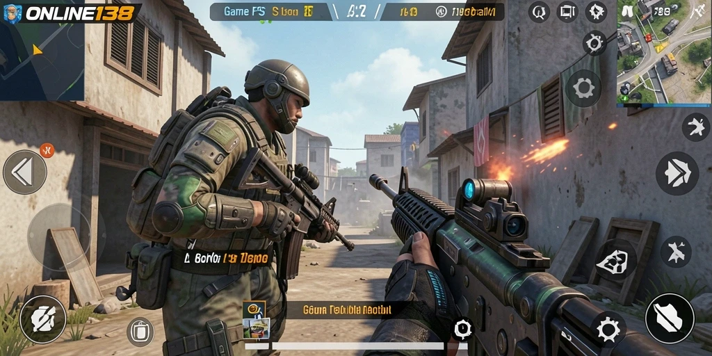 Tampilan gameplay seru dari ONLINE138 saat beraksi.