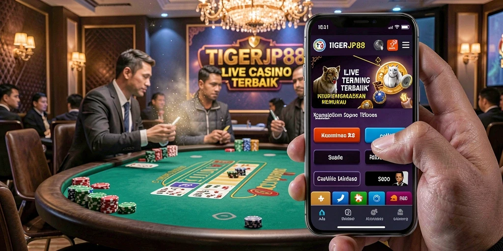 Tampilan gameplay TIGERJP88 yang mendebarkan dan interaktif.