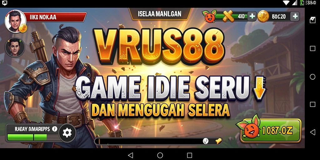 Gameplay <strong>VIRUS88</strong> yang menarik dengan virus yang menantang.