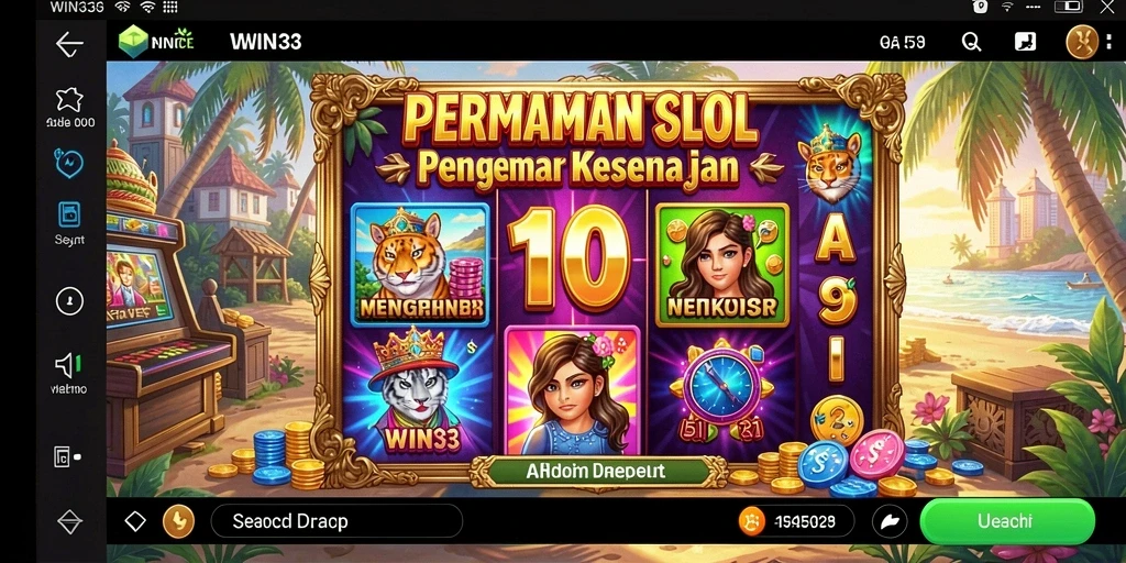 Tampilan gameplay slot WIN33 yang menarik dan mendebarkan.