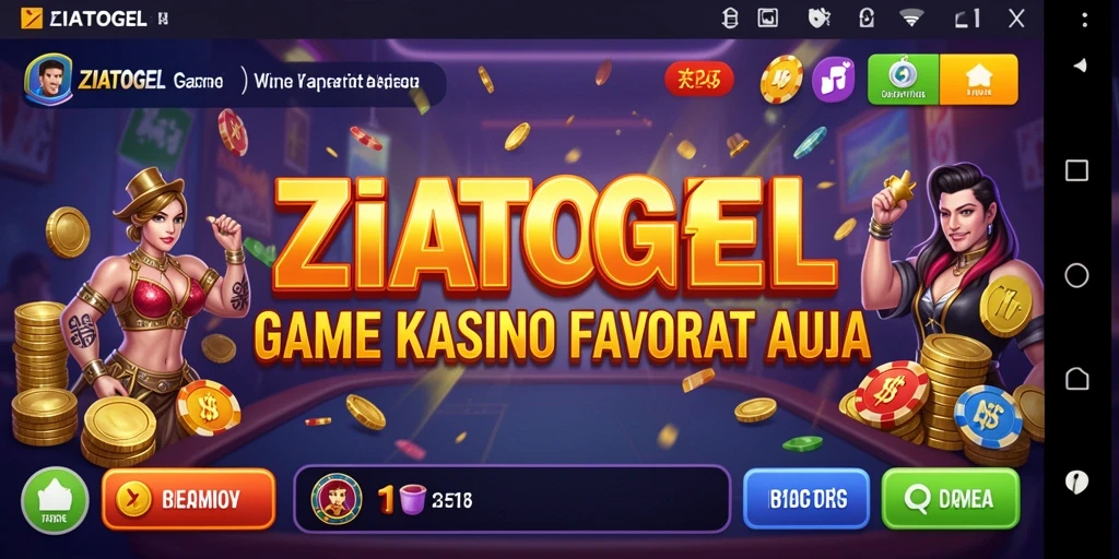 Screenshot ZIATOGEL menunjukkan gameplay Kasino yang menarik dan penuh aksi.